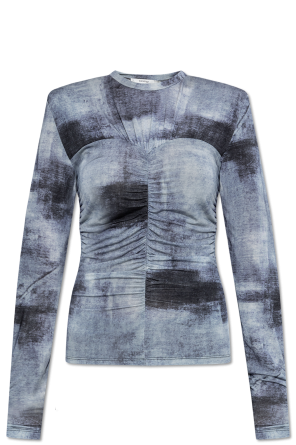 Alexander McQueen Silk shirt with print | Women's Clothing